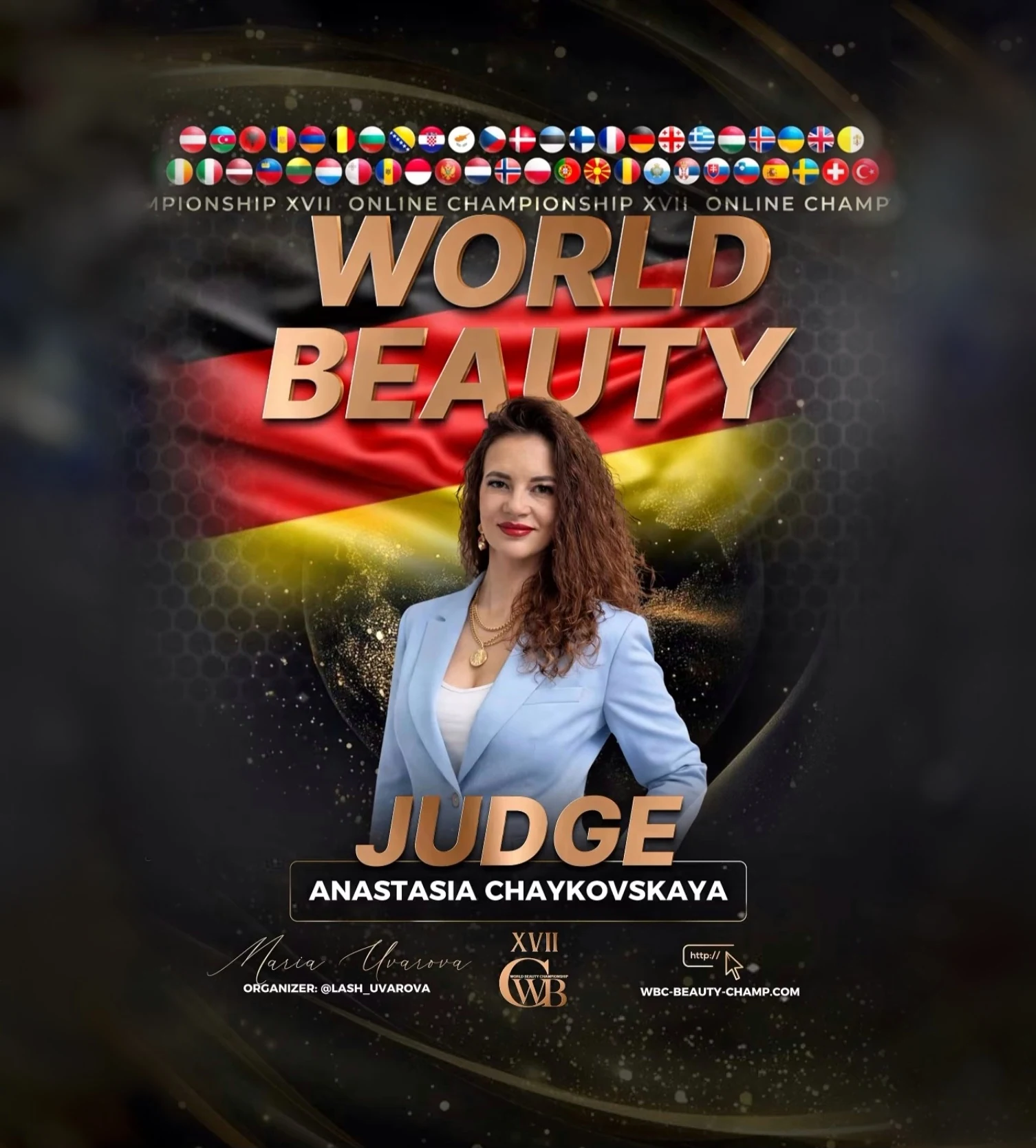 Anastasiia Chaikovskaya — WBC judge banner, season 17