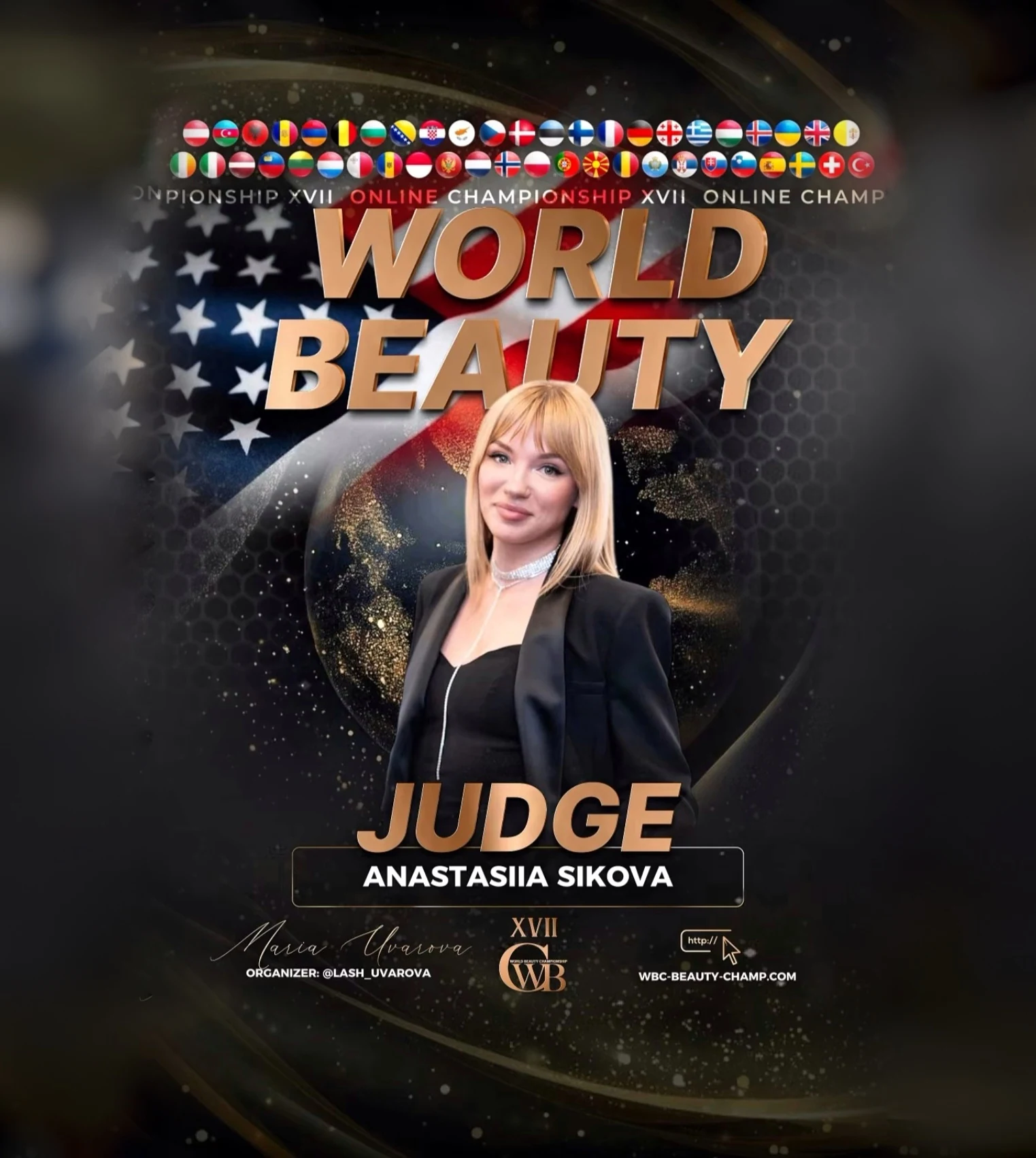 Anastasiia Sikova — WBC judge banner, season 17