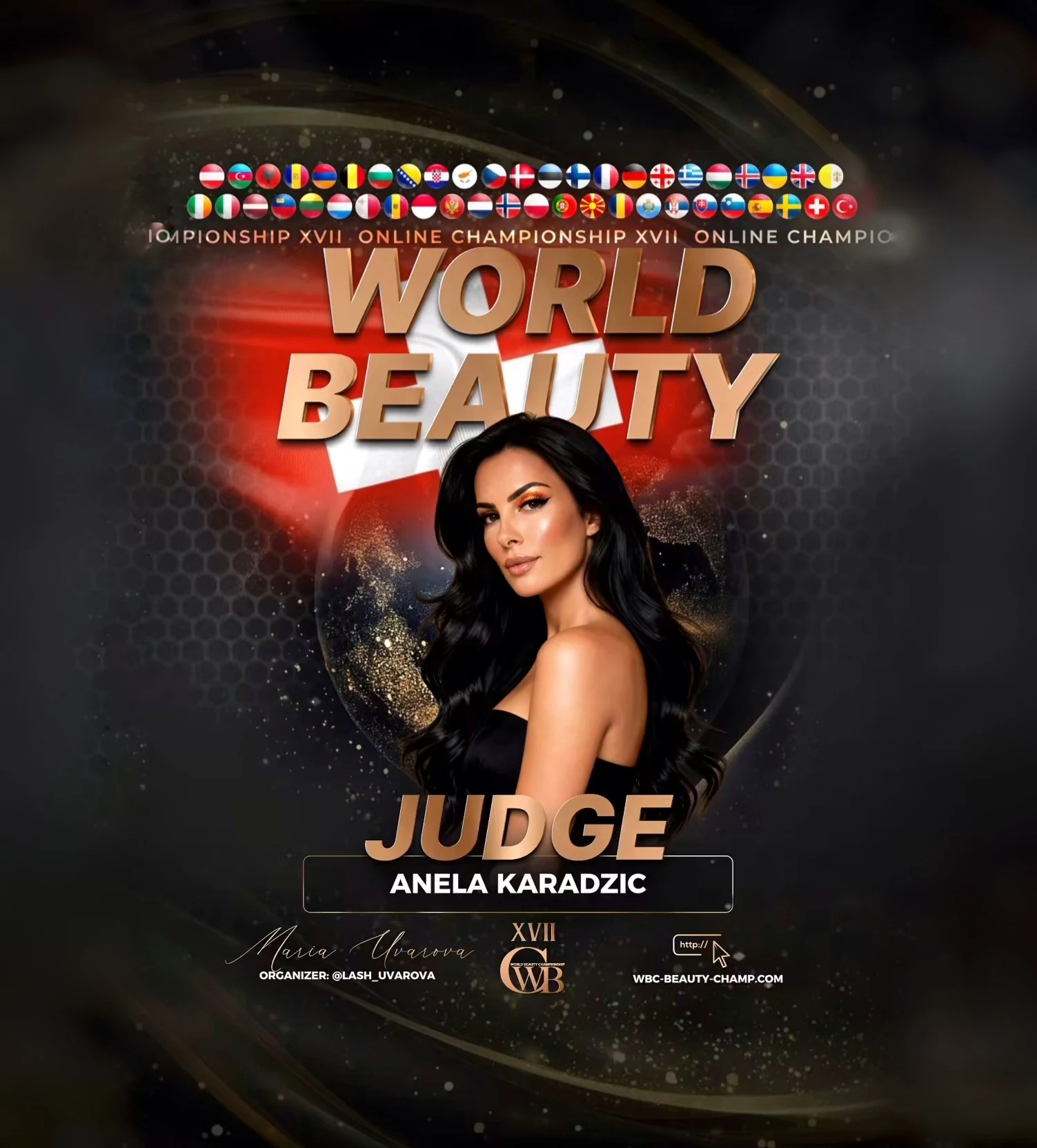 Anela Karadzic — WBC judge banner, season 17