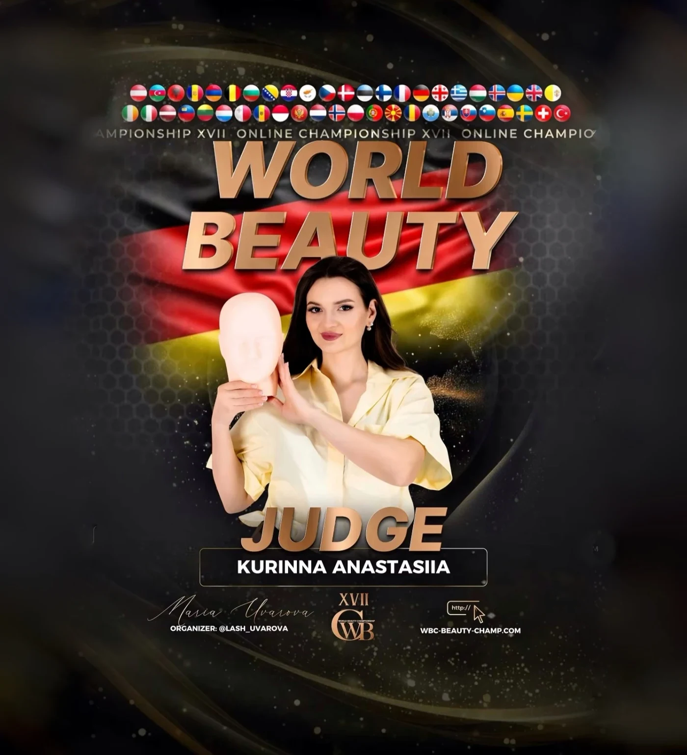 Kurinna Anastasiia — WBC judge banner, season 17