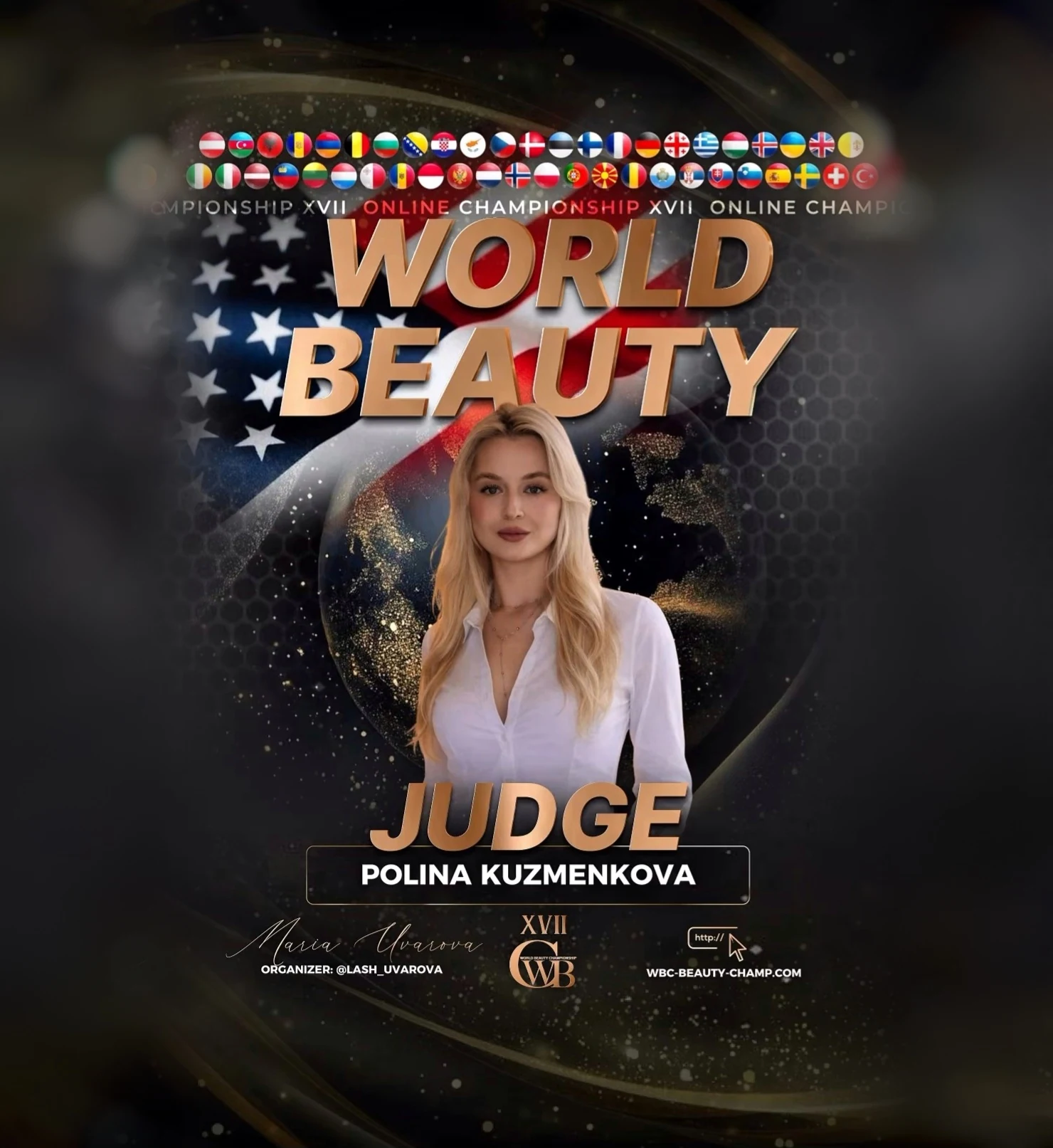 Polina Kuzmenkova — WBC judge banner, season 17