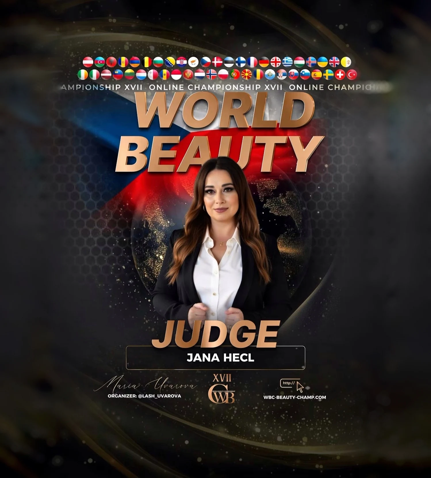 Jana Hecl — WBC judge banner, season 17