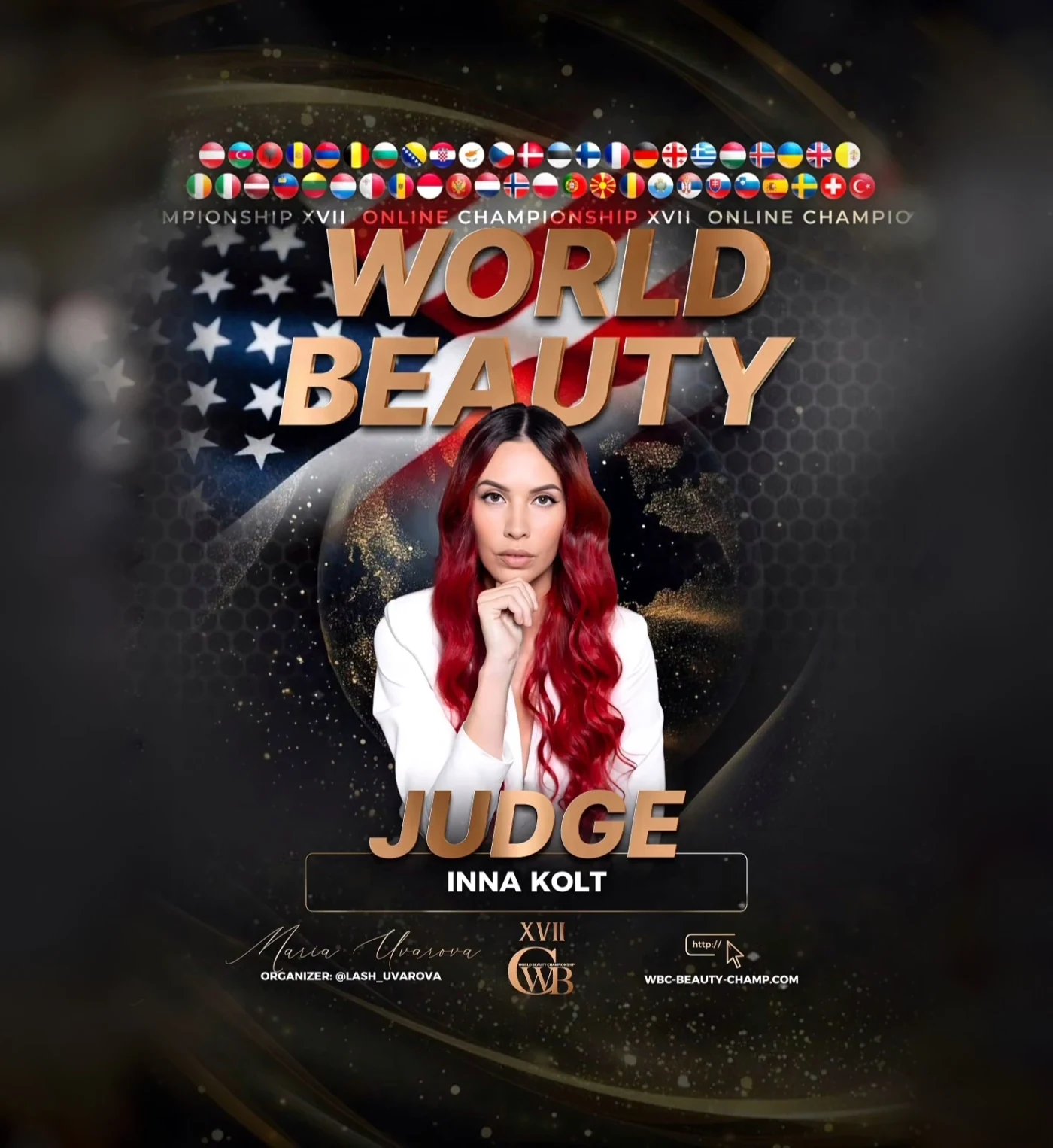 Inna Kolt — WBC judge banner, season 17