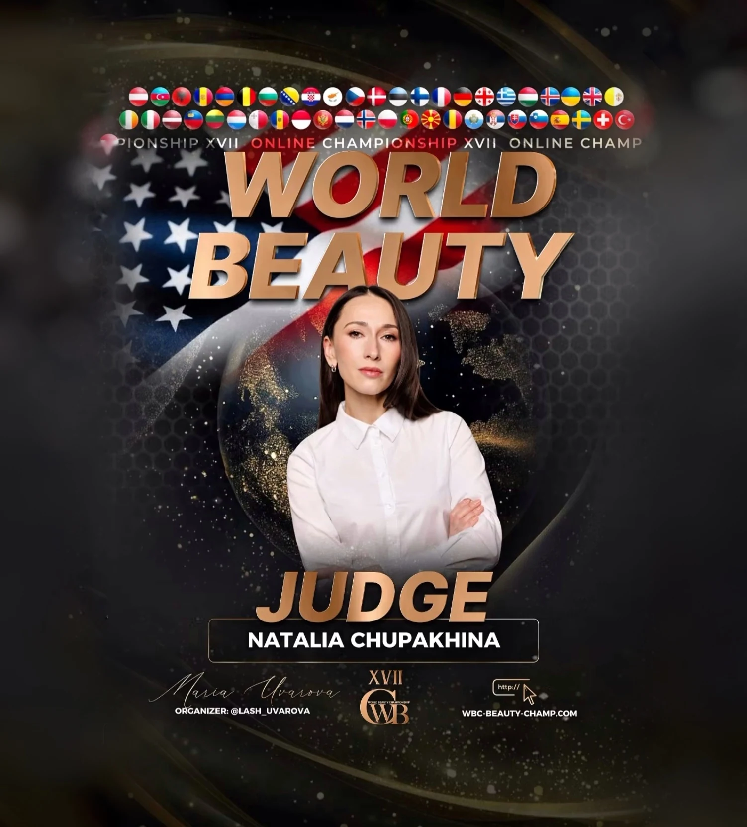Natalia Chupakhina — WBC judge banner, season 17