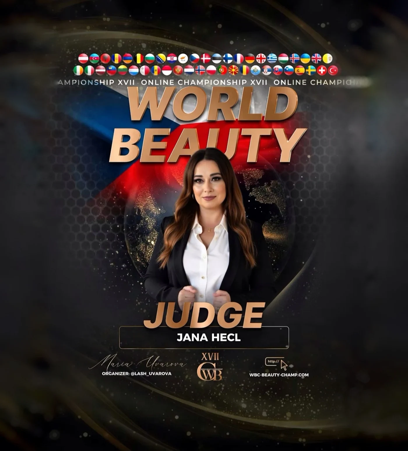 Jana Hecl — WBC judge banner, season 17