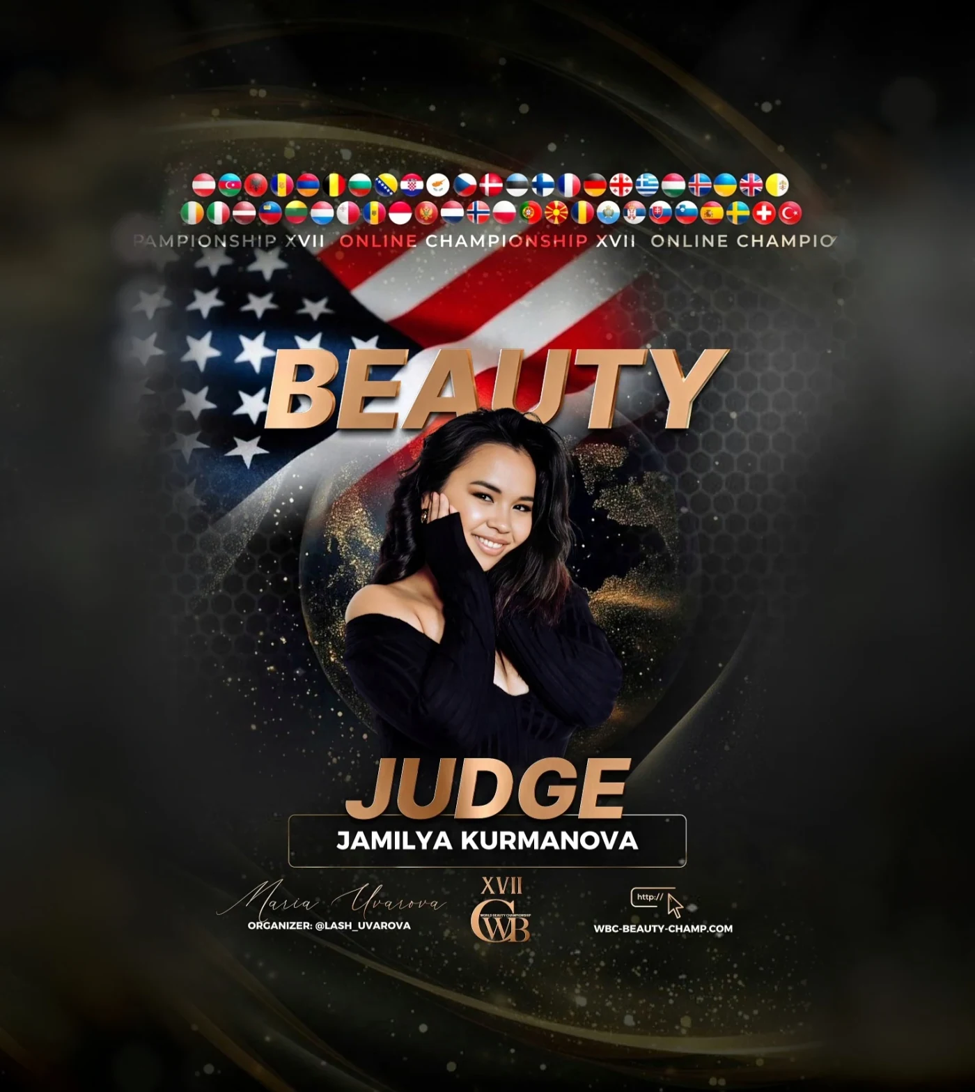 Jamilya Kurmanova — WBC judge banner, season 17