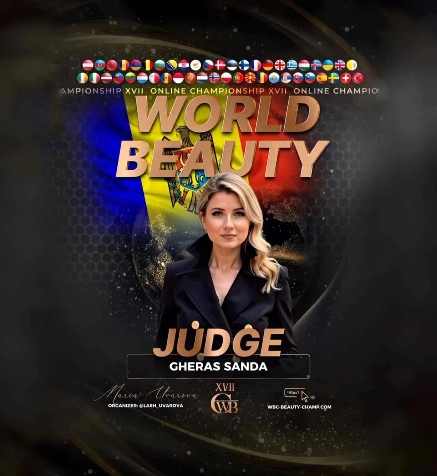 Gheras Sanda — WBC judge banner, season 17