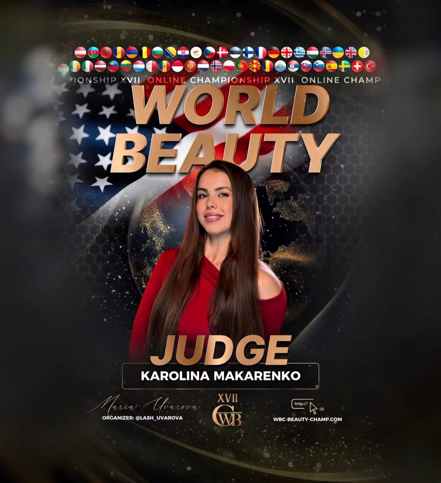 Karolina Makarenko — WBC judge banner, season 17