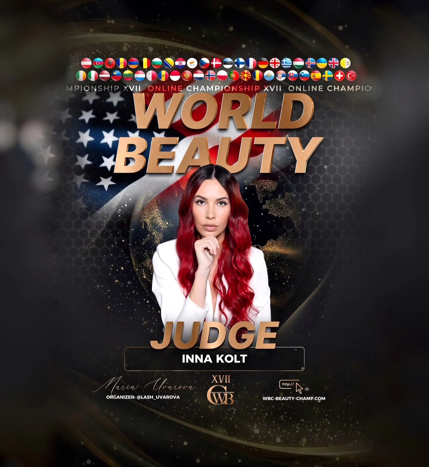 Inna Kolt — WBC judge banner, season 17