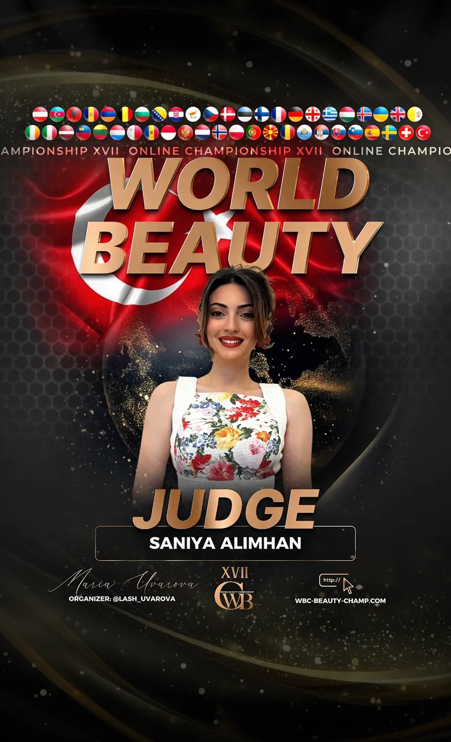 Saniya Alimhan — WBC judge banner, season 17