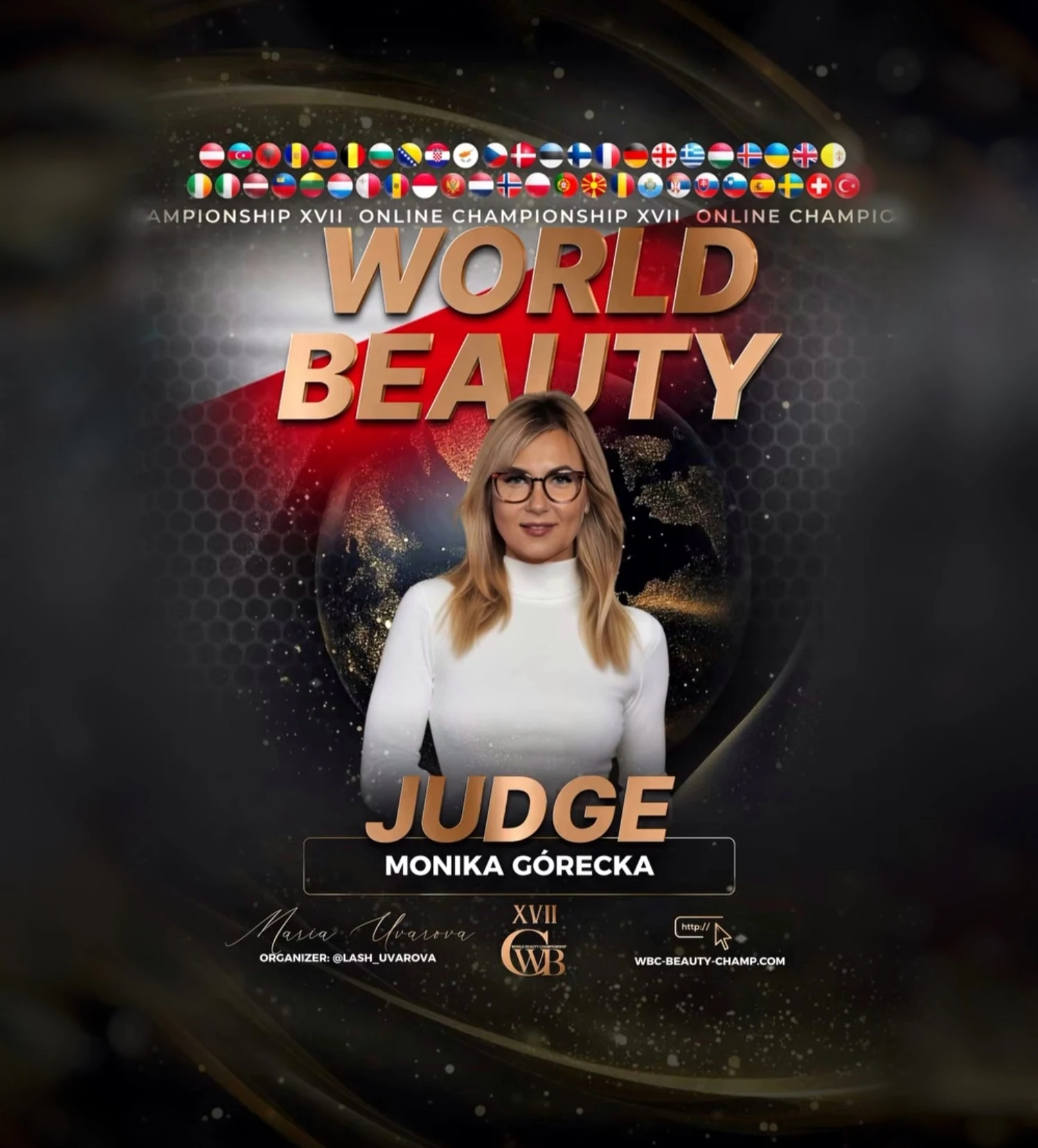Monika Górecka — WBC judge banner, season 17