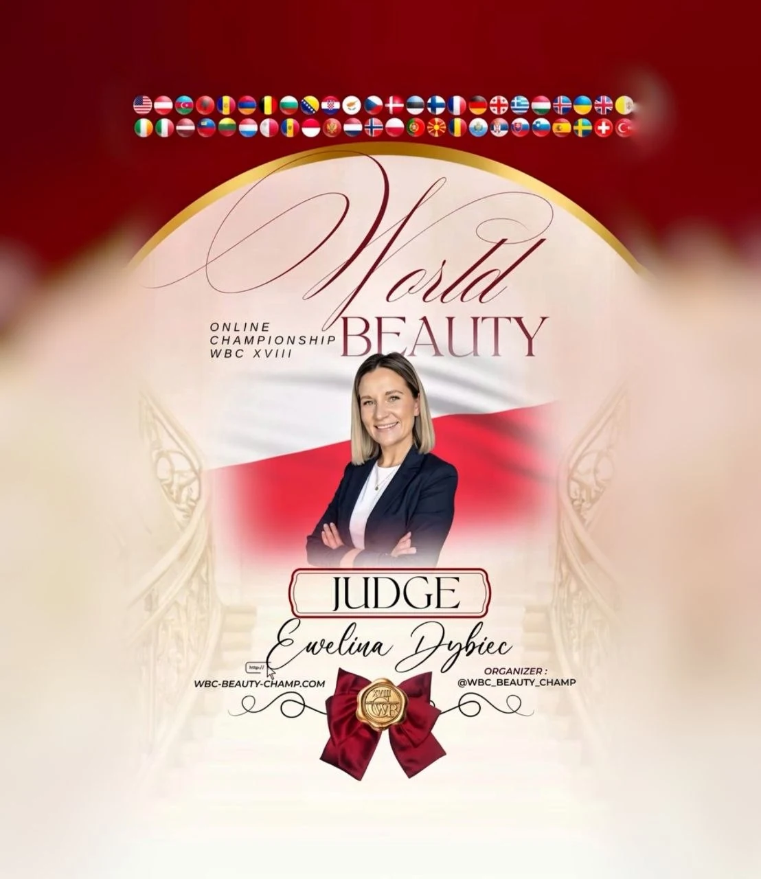 Ewelina Dybiec — WBC judge banner, season 18
