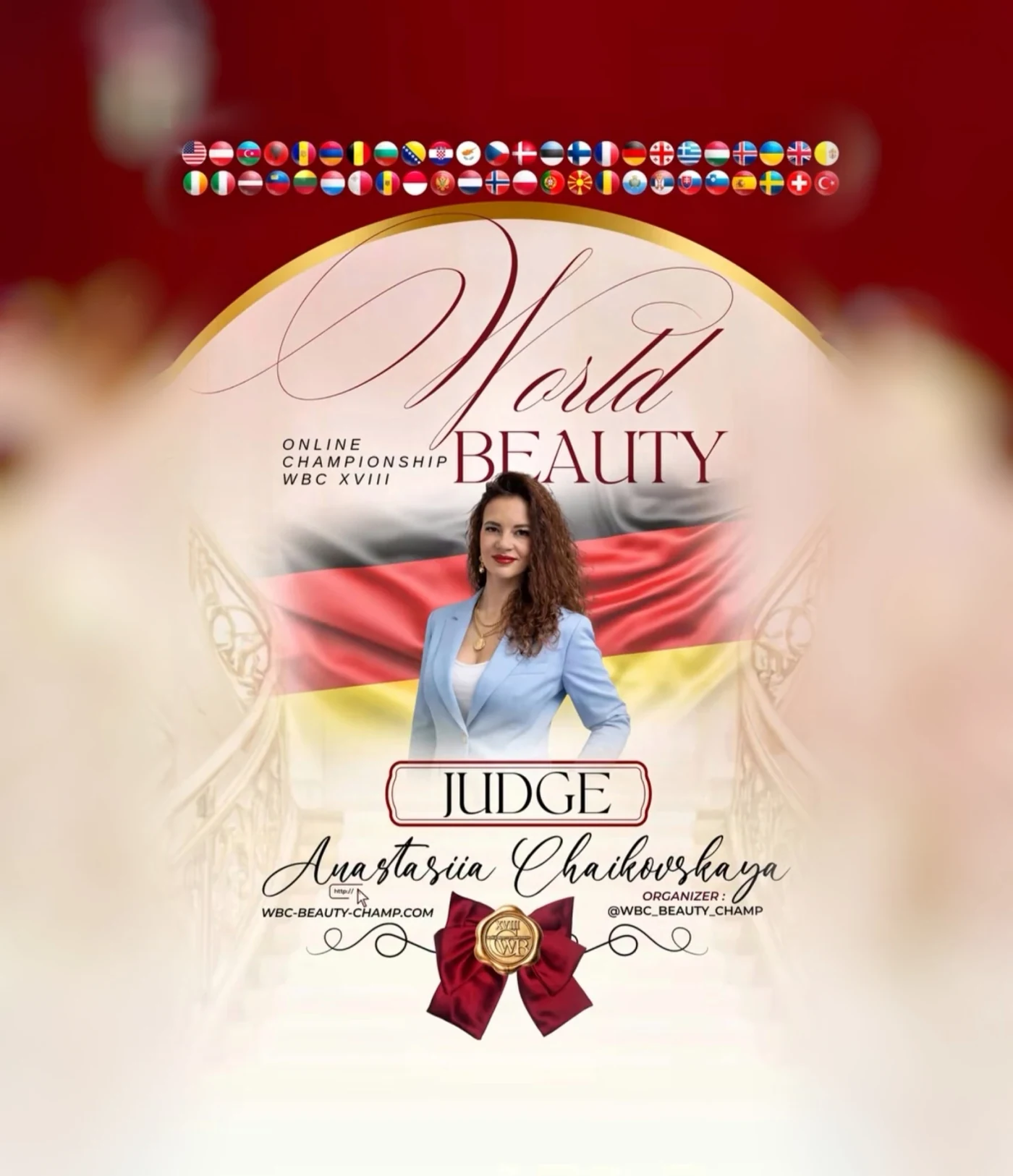 Anastasiia Chaikovskaya — WBC judge banner, season 18