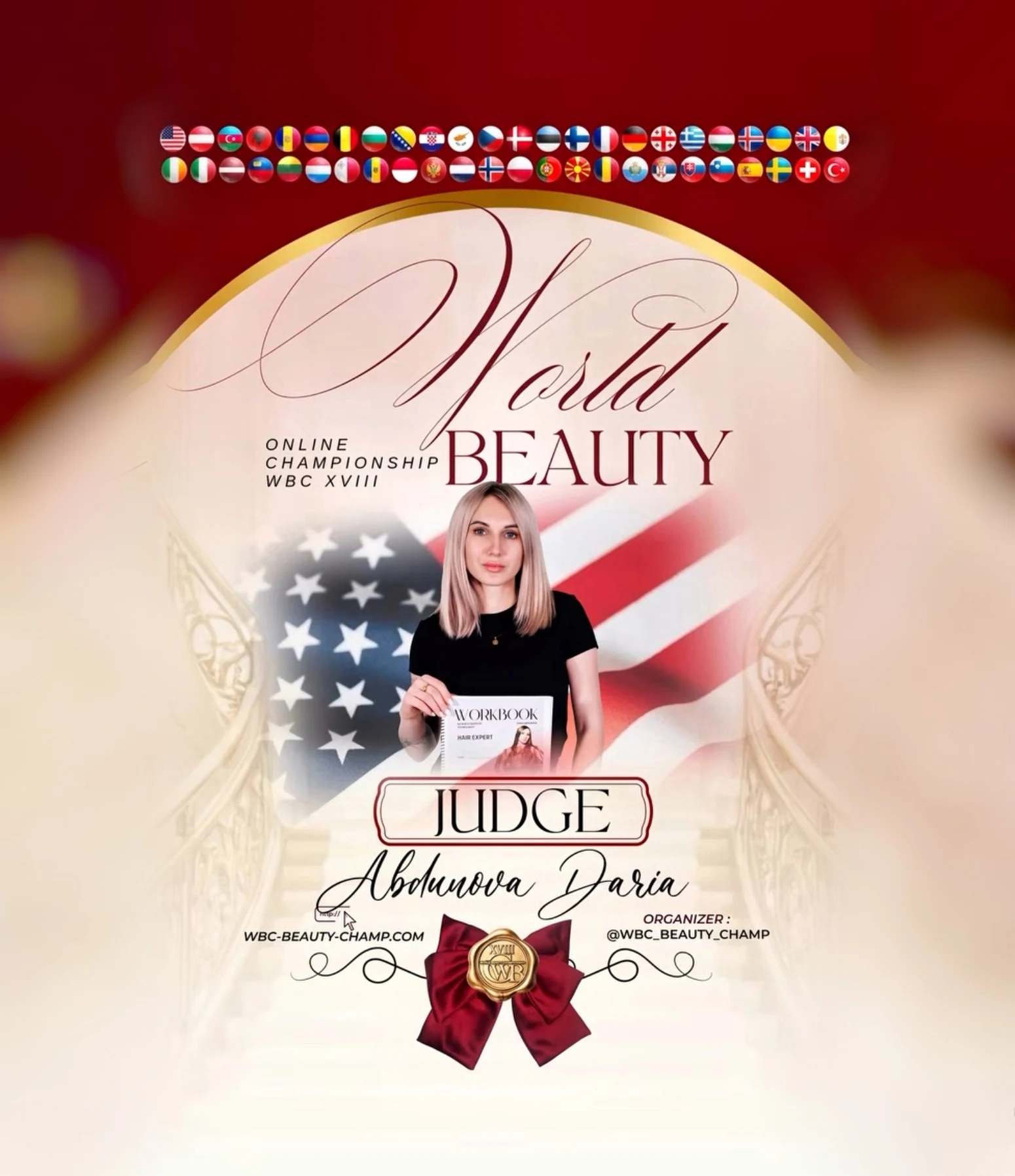 Abdunova Daria — WBC judge banner, season 18