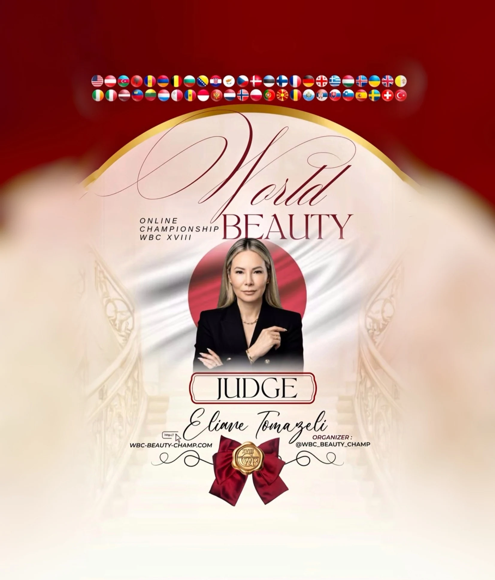 Eliane Tomazeli — WBC judge banner, season 18