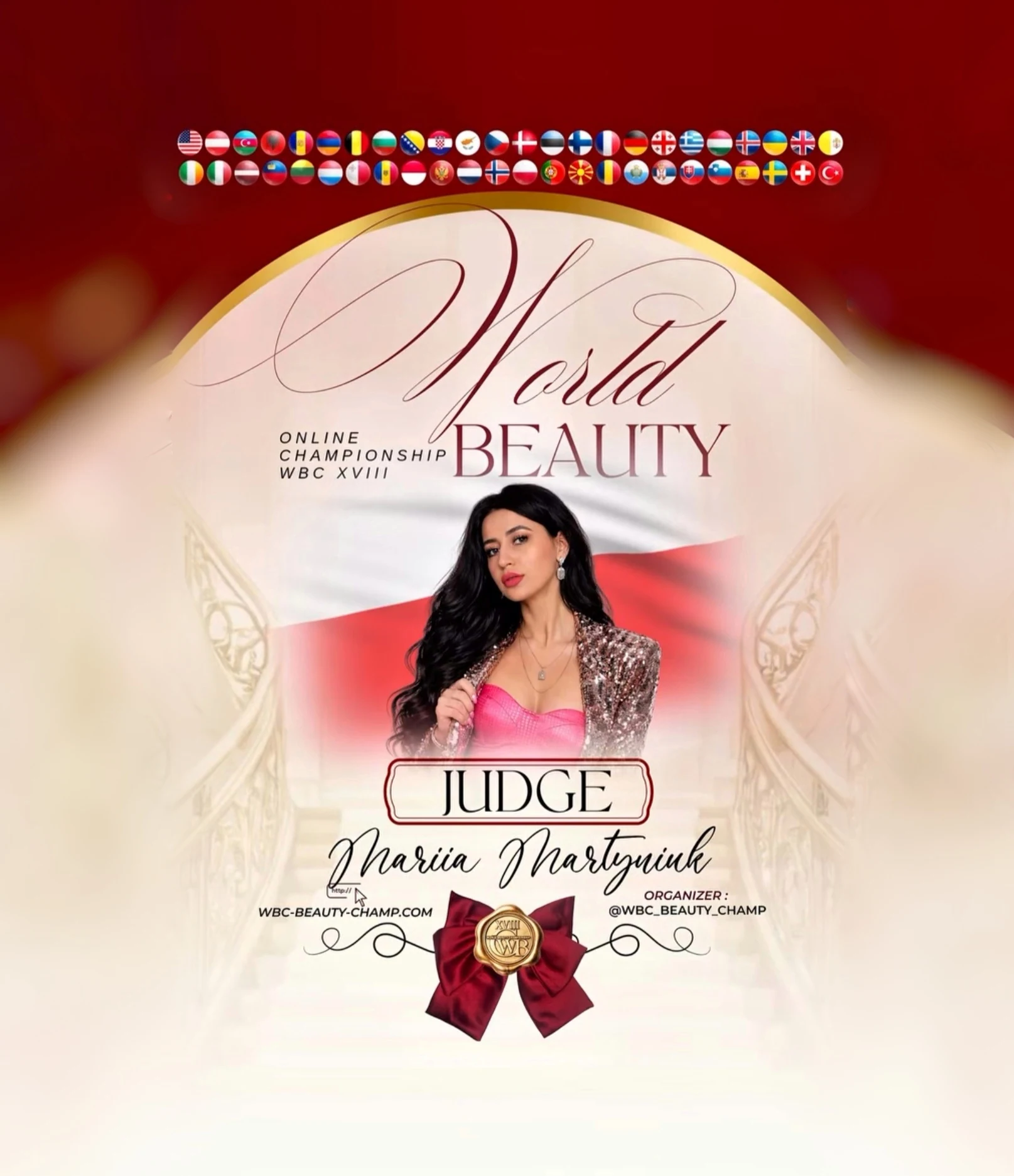 Mariia Martyniuk — WBC judge banner, season 18