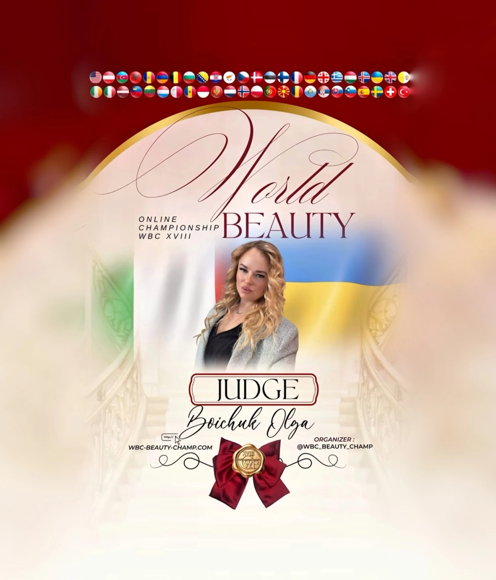 Boichuk Olga — WBC judge banner, season 18