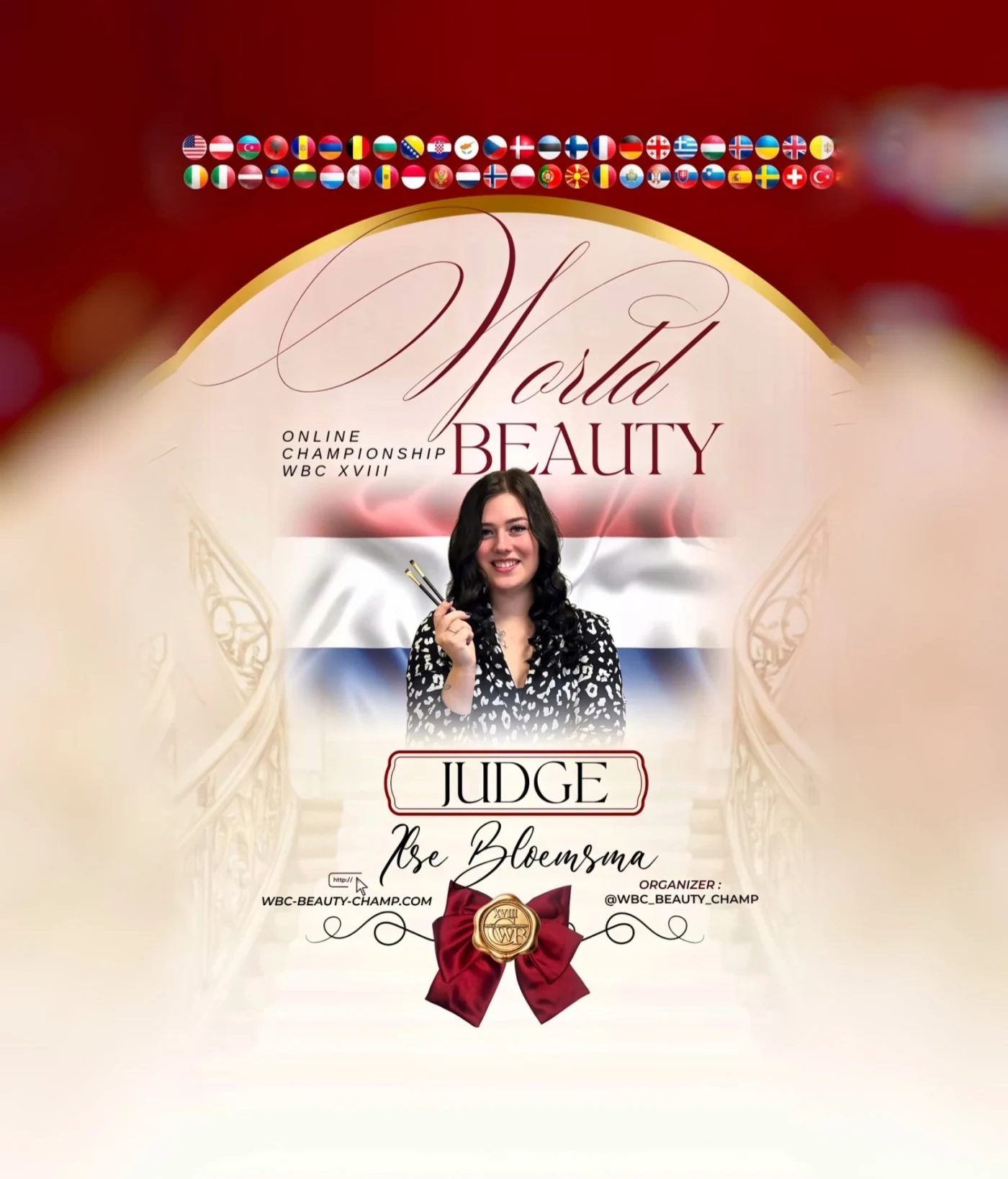 Ilse Bloemsma — WBC judge banner, season 18