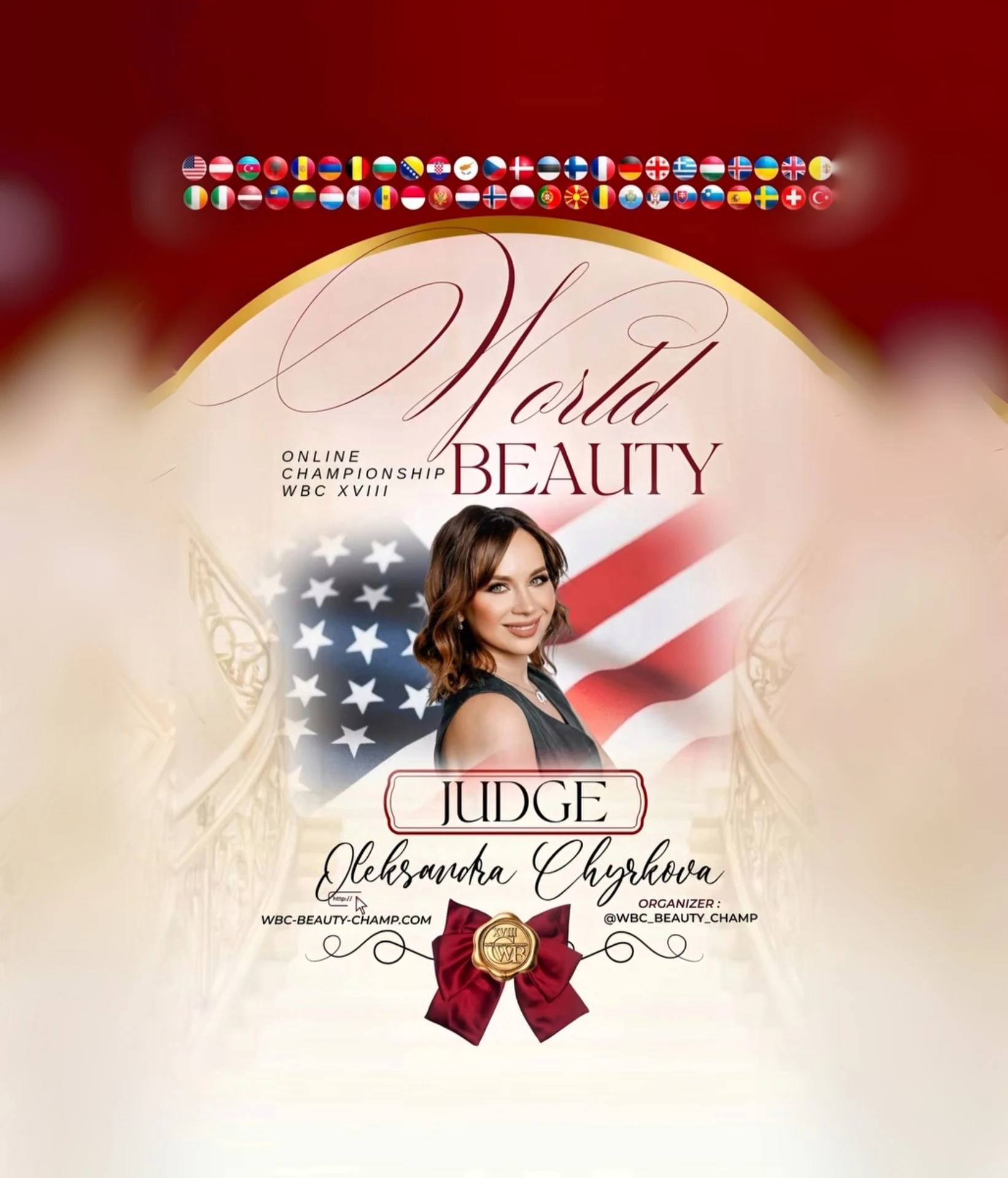 Oleksandra Chyrkova — WBC judge banner, season 18