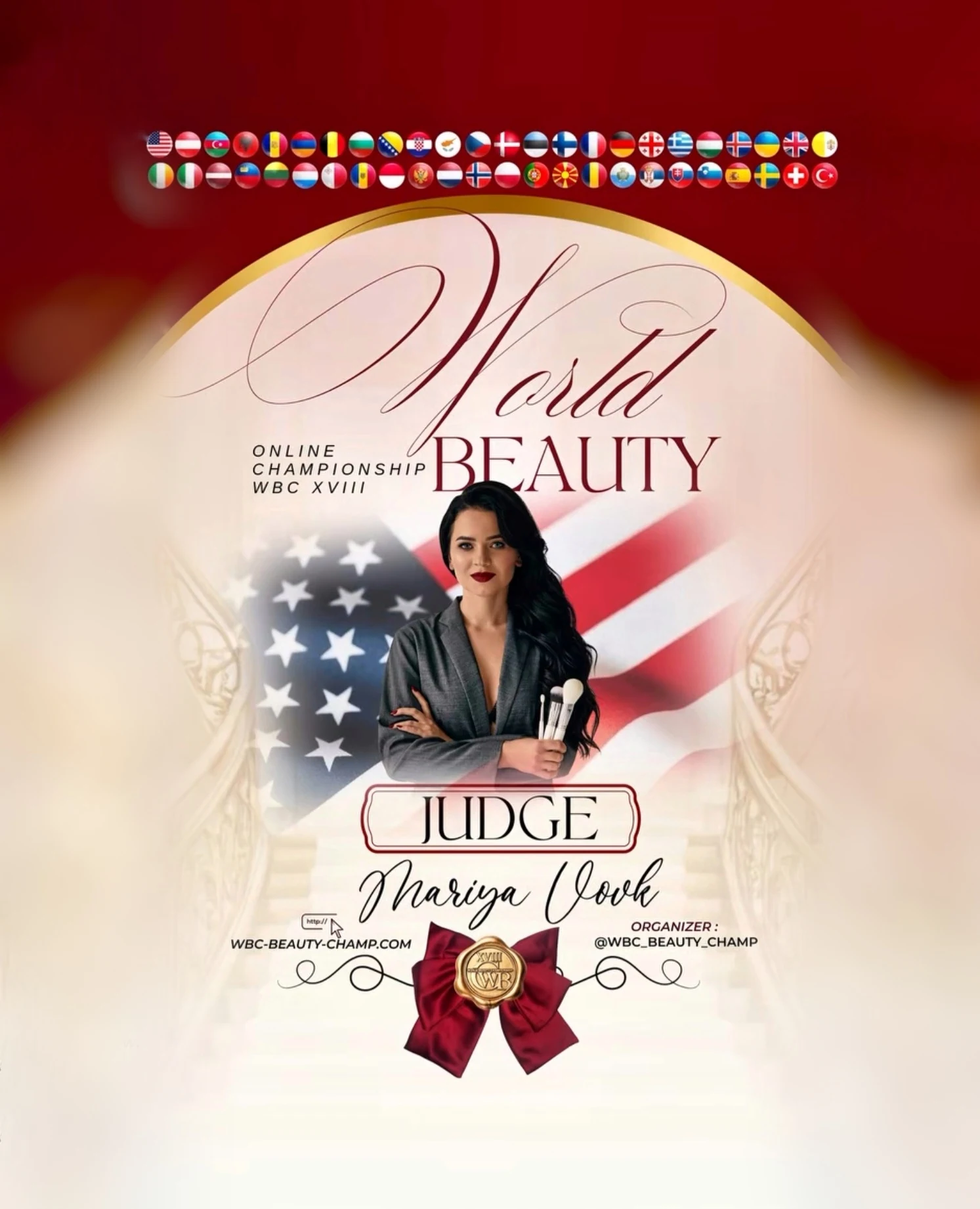 Mariya Vovk — WBC judge banner, season 18