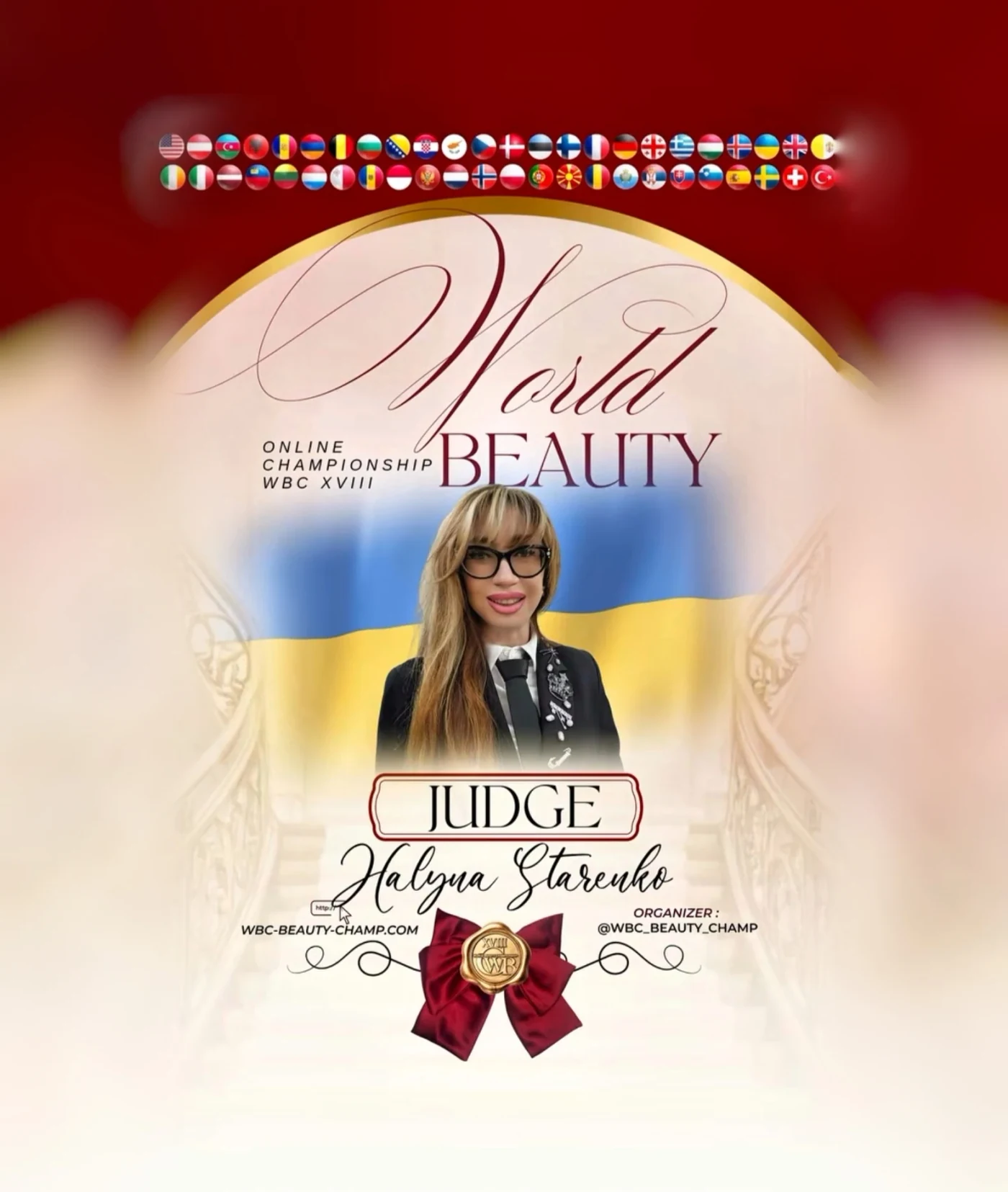 Halyna Starenko — WBC judge banner, season 18