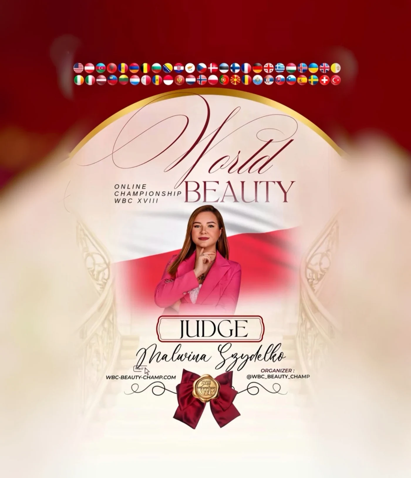 Malwina Szydelko — WBC judge banner, season 18