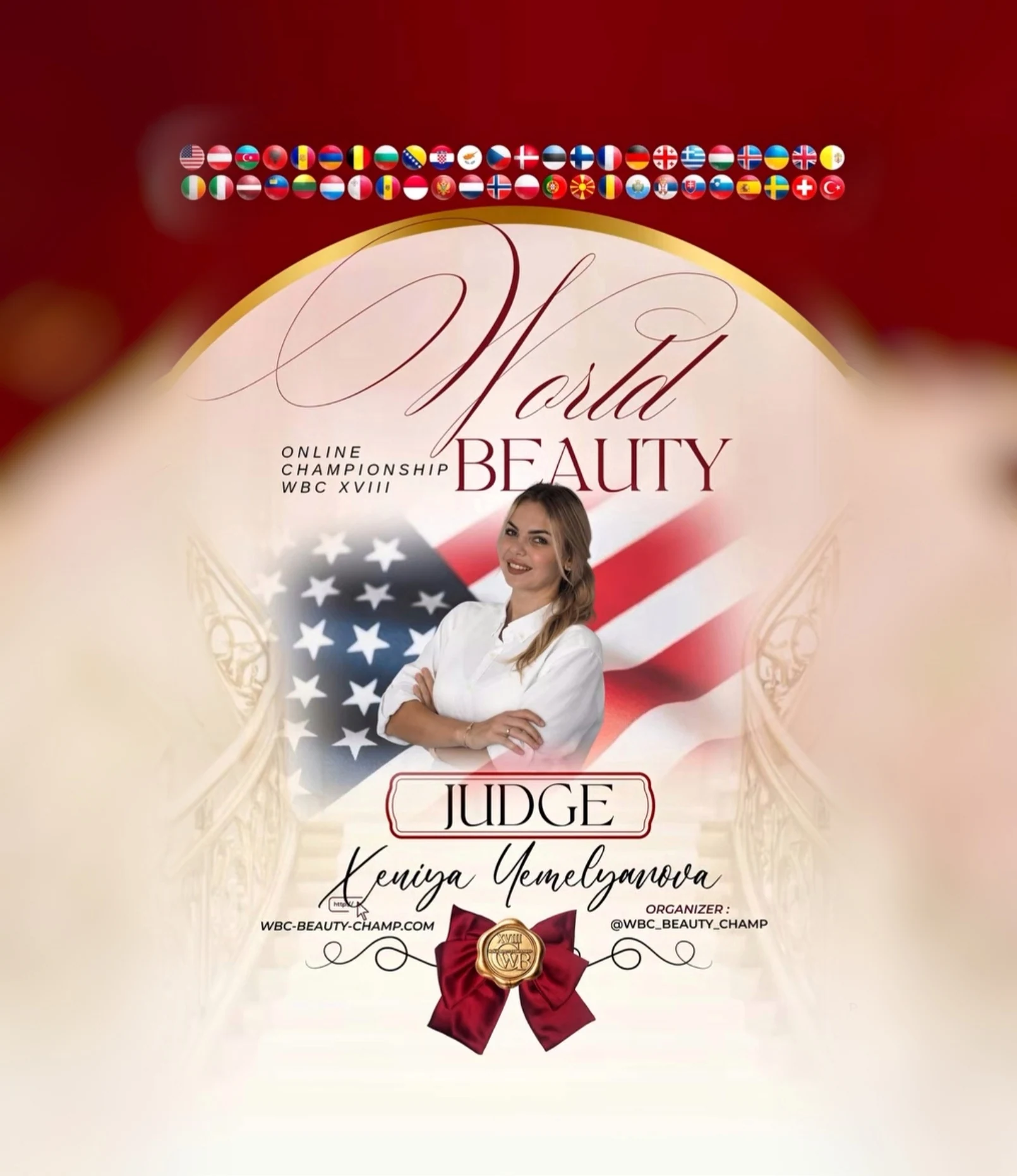 Kseniya Yemelyanova — WBC judge banner, season 18