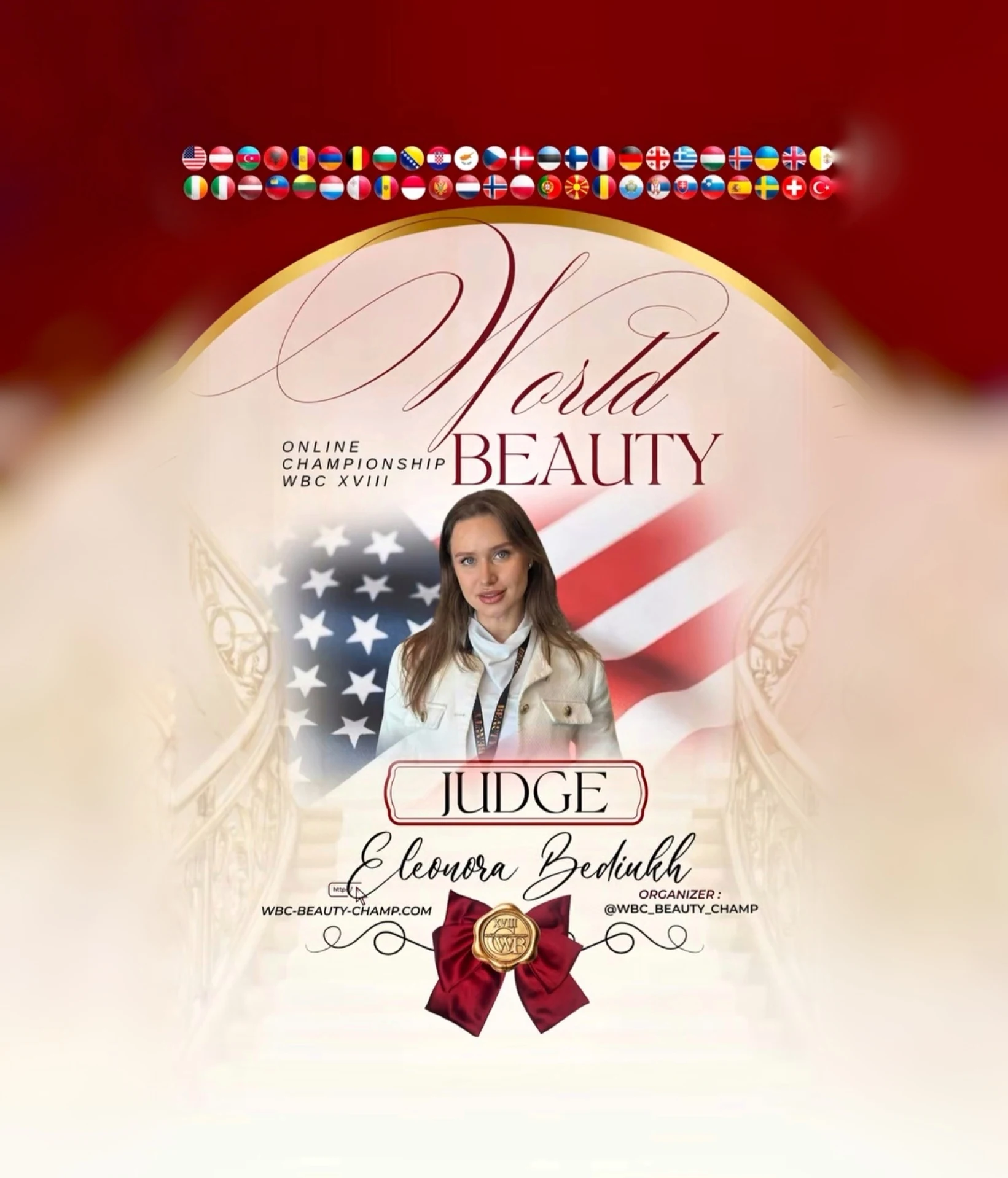 Eleonora Bediukh — WBC judge banner, season 18