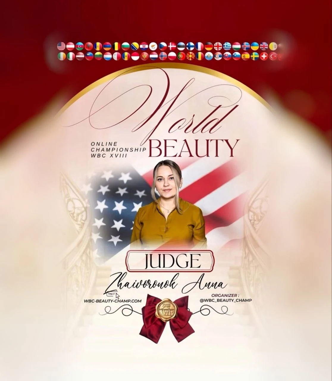 Zhaivoronok Anna — WBC judge banner, season 18