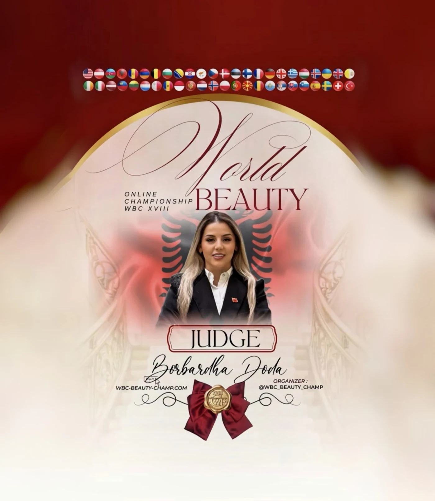 Borbardha Doda — WBC judge banner, season 18