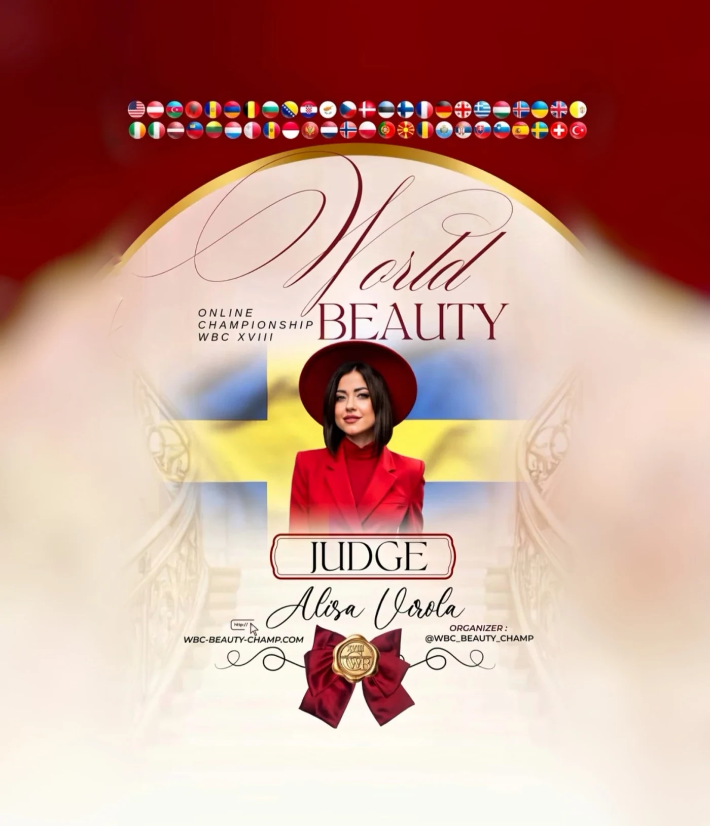 Alisa Virola — WBC judge banner, season 18