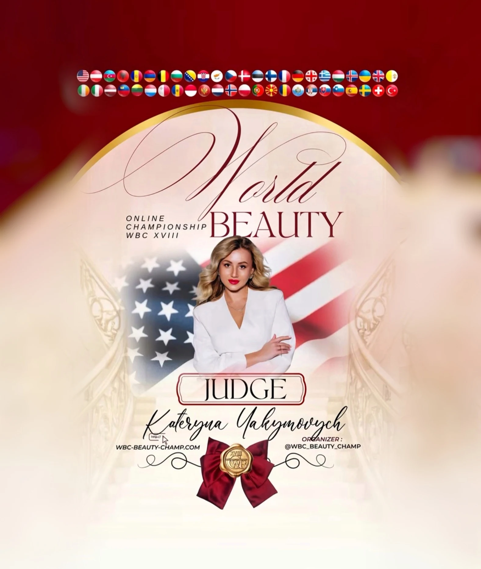 Kateryna Yakymovych — WBC judge banner, season 18
