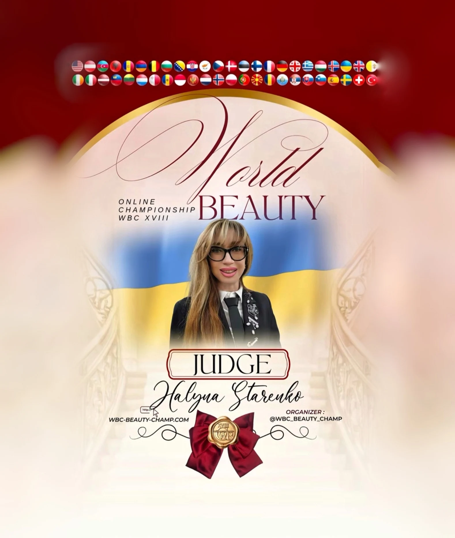 Halyna Starenko — WBC judge banner, season 18