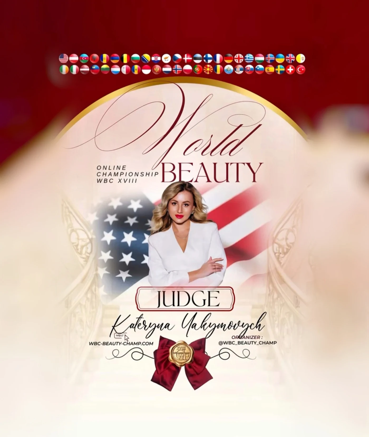 Kateryna Yakymovych — WBC judge banner, season 18