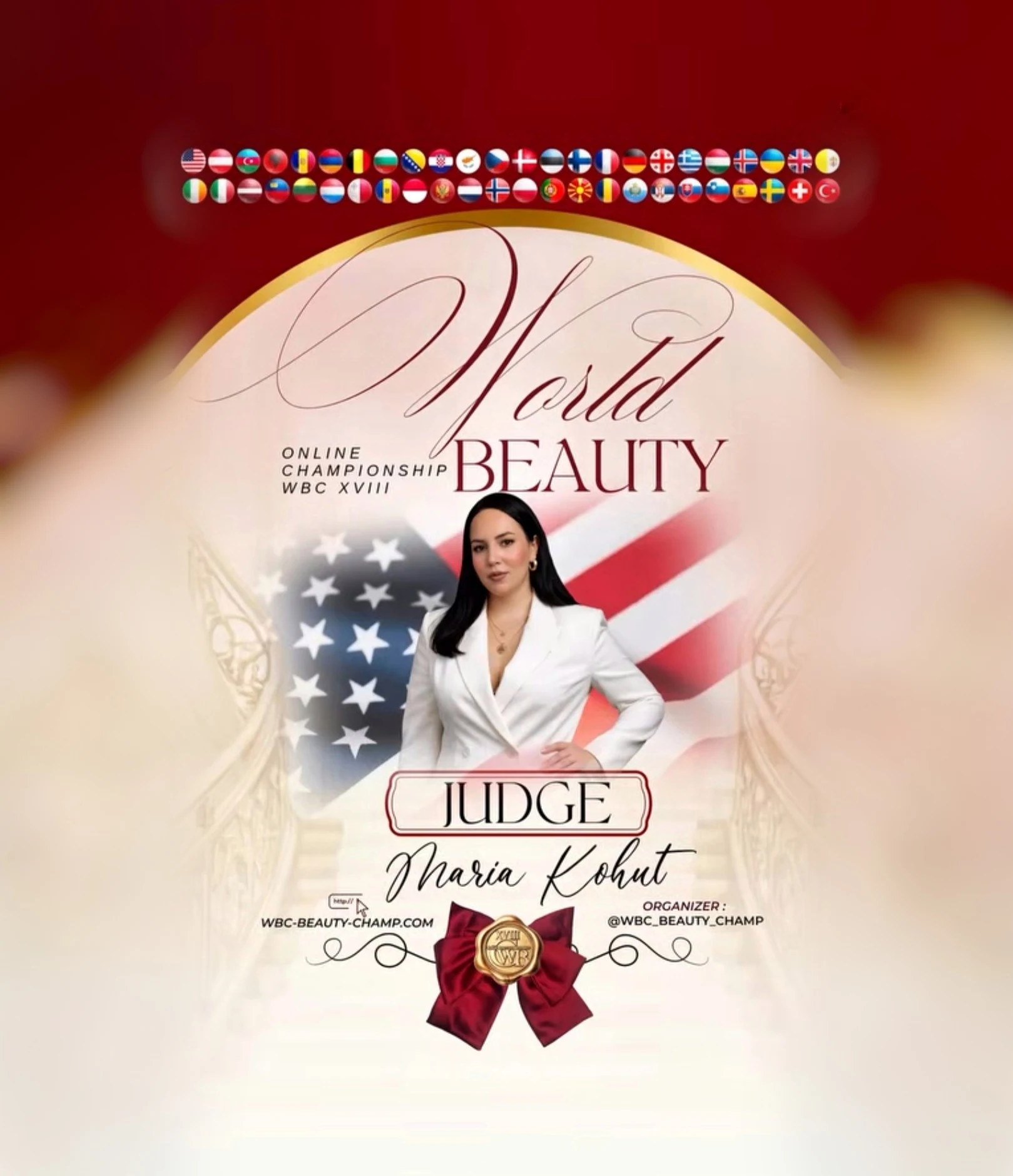 Maria Kohut — WBC judge banner, season 18