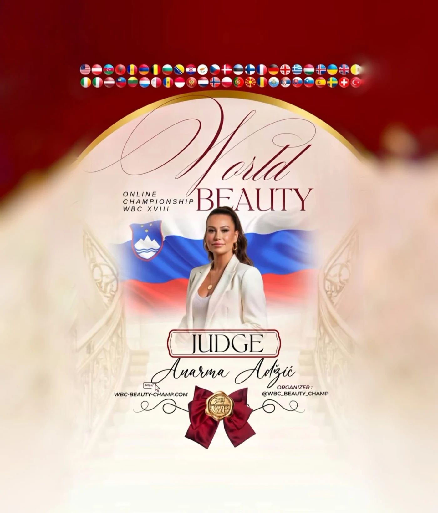 Anarma Adžić — WBC judge banner, season 18