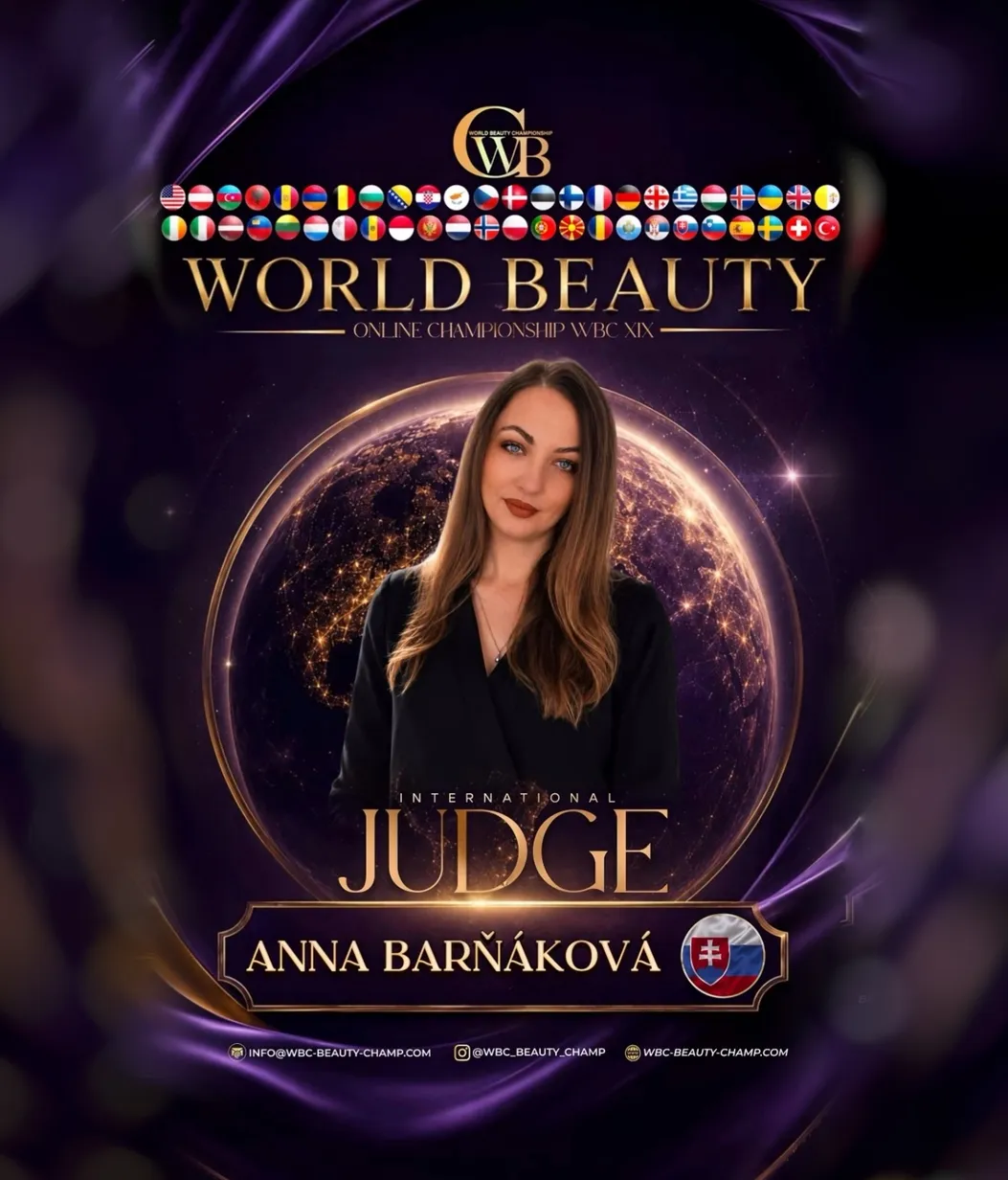 Anna Barňáková — WBC judge banner, season 19