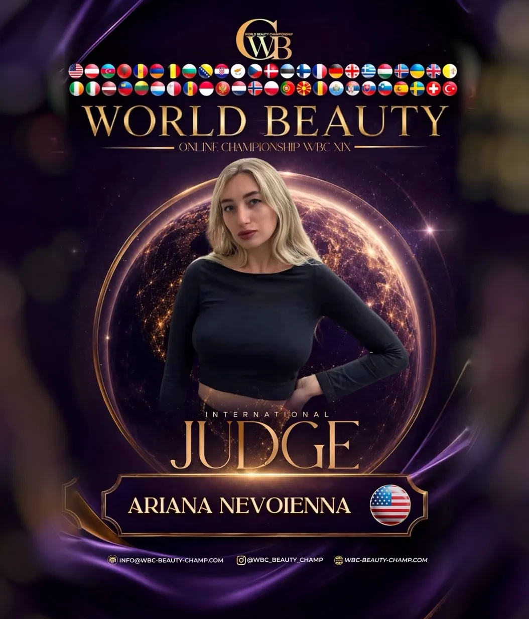 Ariana Nevoienna — WBC judge banner, season 19