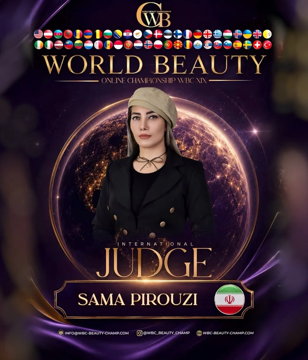 Sama Pirouzi — WBC judge banner, season 19