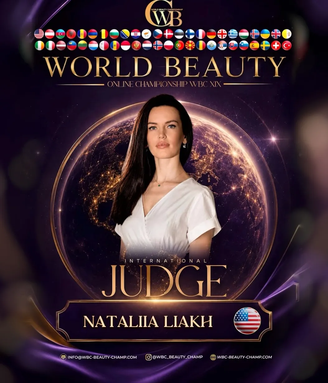 Nataliia Liakh — WBC judge banner, season 19