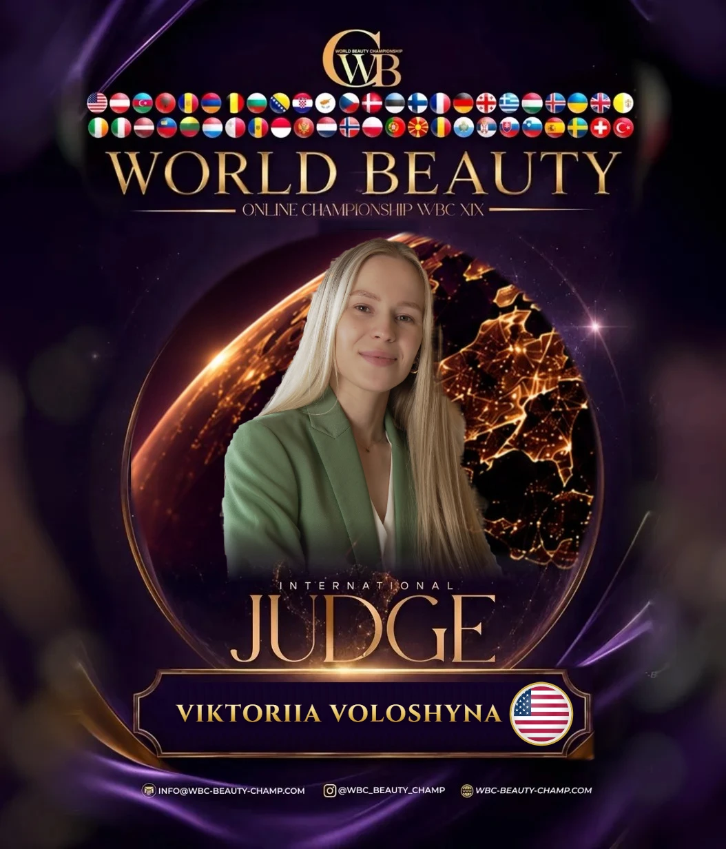 Viktoriia Voloshyna — WBC judge banner, season 19