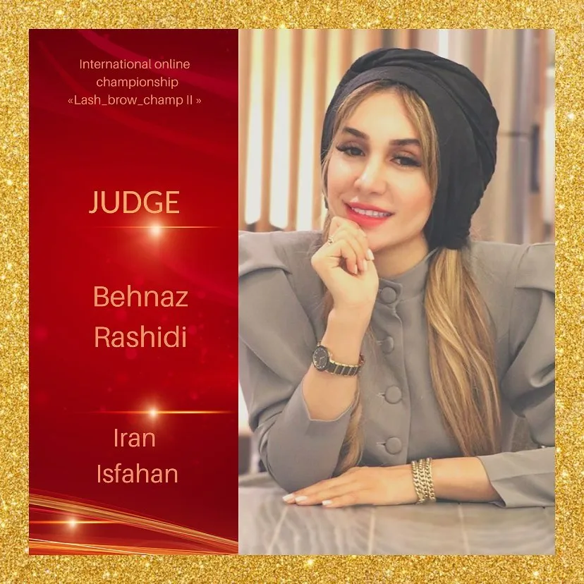 Behnaz Rashidi — WBC judge banner, season 2