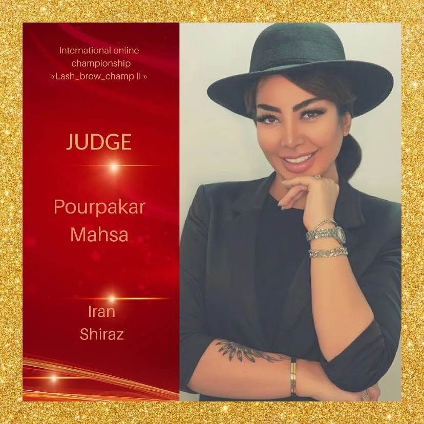 Pourpakar Mahsa — WBC judge banner, season 2