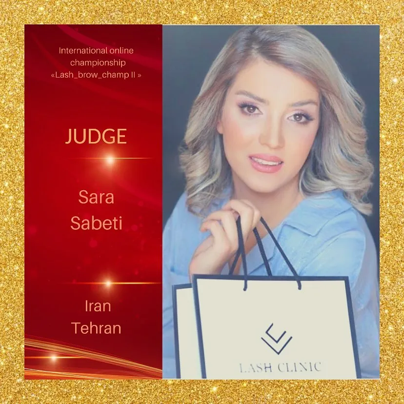Sara Sabeti — WBC judge banner, season 2