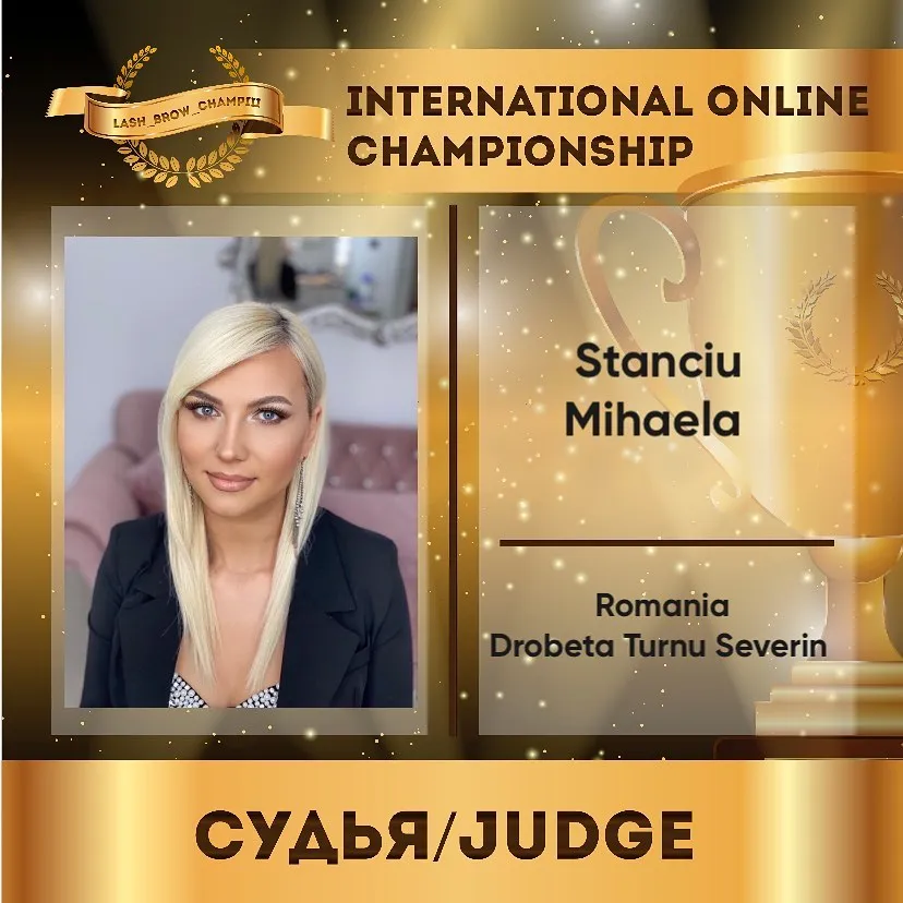 Stanciu Mihaela — WBC judge banner, season 3