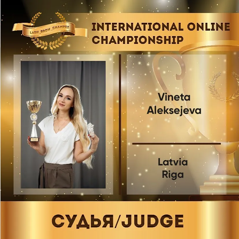 Vineta Aleksejeva — WBC judge banner, season 3