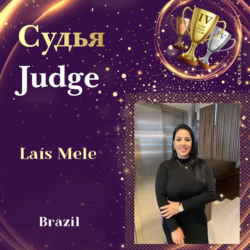 Laís Mele — WBC judge banner, season 4