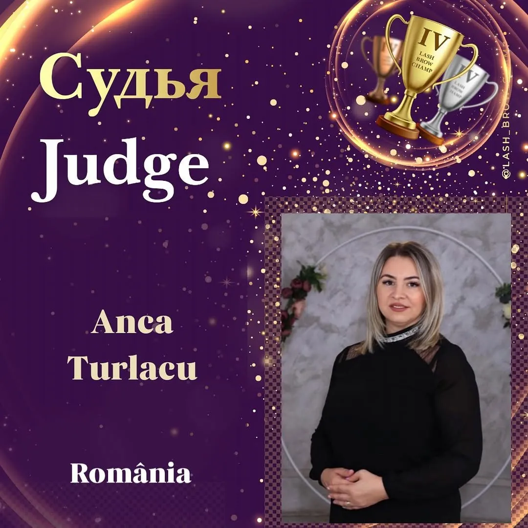 Anca Turlacu — WBC judge banner, season 4