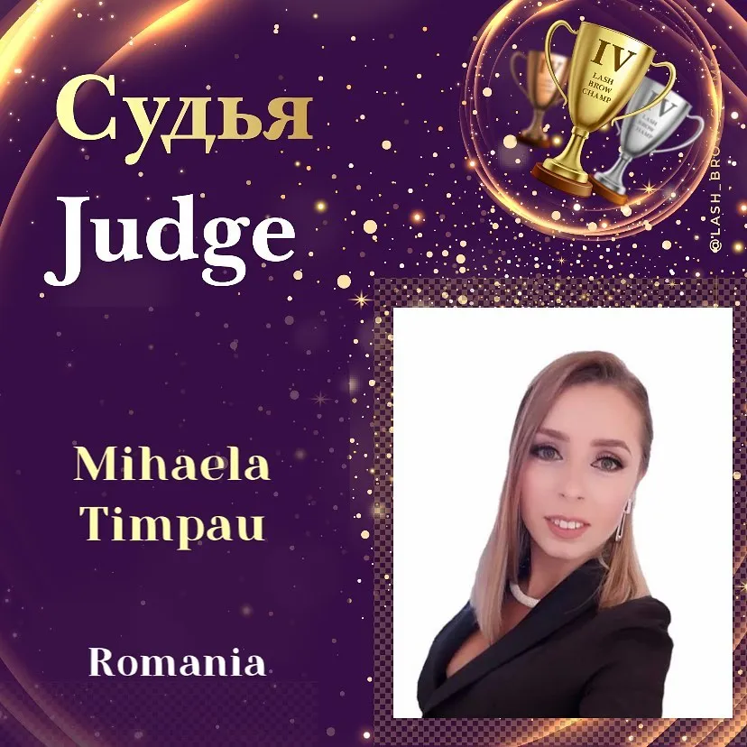 Mihaela Timpau — WBC judge banner, season 4
