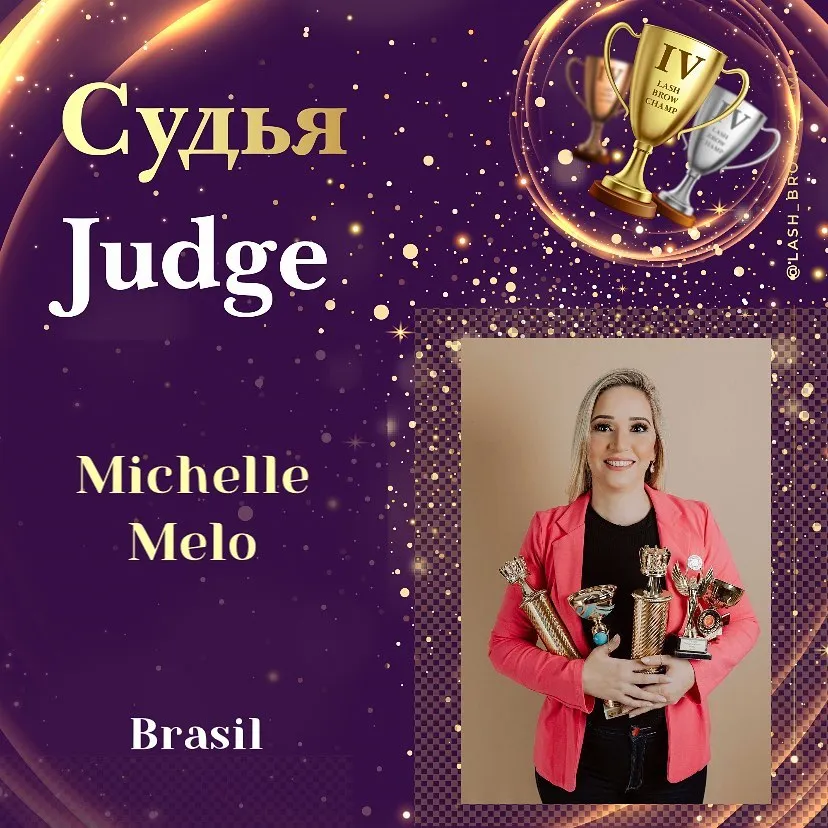 Michelle Melo — WBC judge banner, season 4